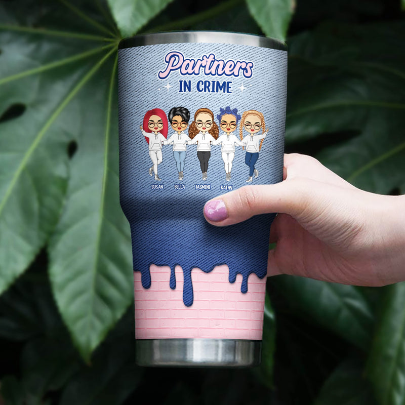Apparently We Are Trouble - Gift For Bestie - Personalized Custom 30 Oz Tumbler