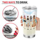 Beach Besties Life Is Better At The Beach With Bestie - Gift For Bestie - Personalized Custom Tumbler