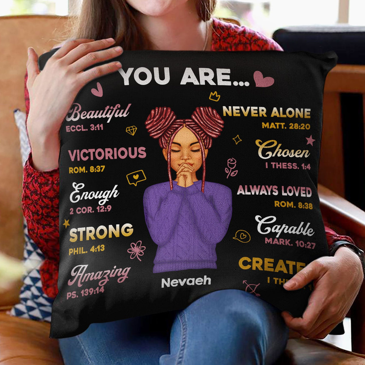 You Are Beautiful Victorious - Gift For Women - Personalized Custom Pi ...