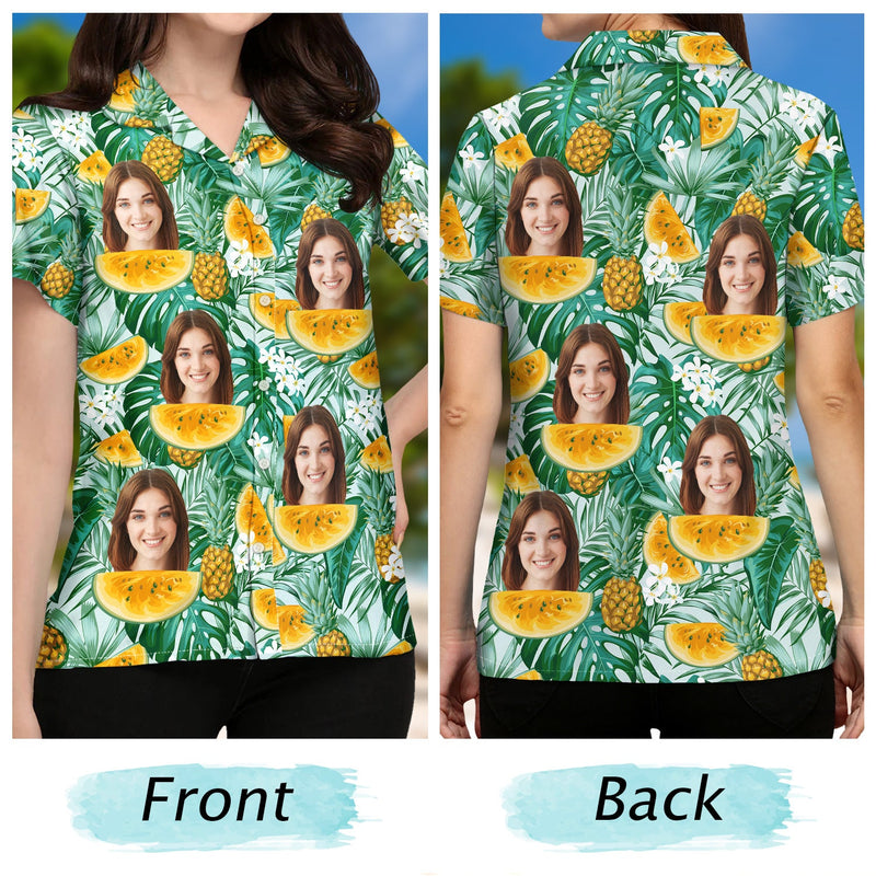 Custom Photo Family Pet Lovers - Beach Hawaiian Shit, Gift For Man, Gift For Pet Lovers - Personalized Custom Hawaiian Shirt