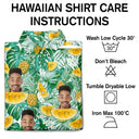 Custom Photo Family Pet Lovers - Beach Hawaiian Shit, Gift For Man, Gift For Pet Lovers - Personalized Custom Hawaiian Shirt