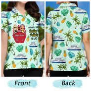 Cruising Couple Partners For Life - Gift For Couples - Personalized Custom Hawaiian Shirt