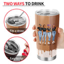 Soul Sistas - Gift For Sisters And Best Friends - Personalized Tumbler