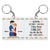 Couple You Are By Far My Favorite - Gift For Online Dating Couple - Personalized Acrylic Keychain