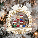 Have Yourself A Merry Little Christmas - Christmas Gift For BFF And Colleagues - Personalized 2-Layered Mix Ornament