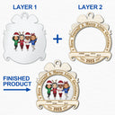 Have Yourself A Merry Little Christmas - Christmas Gift For BFF And Colleagues - Personalized 2-Layered Mix Ornament