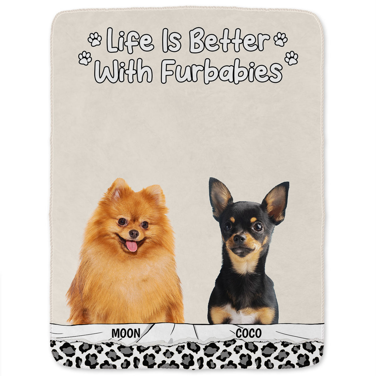 Custom Photo Life Is Better With Dog Cat - Gift For Pet Lovers - Perso ...