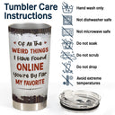 Couple You Are My Favorite By Far - Gift For Couples - Personalized Tumbler