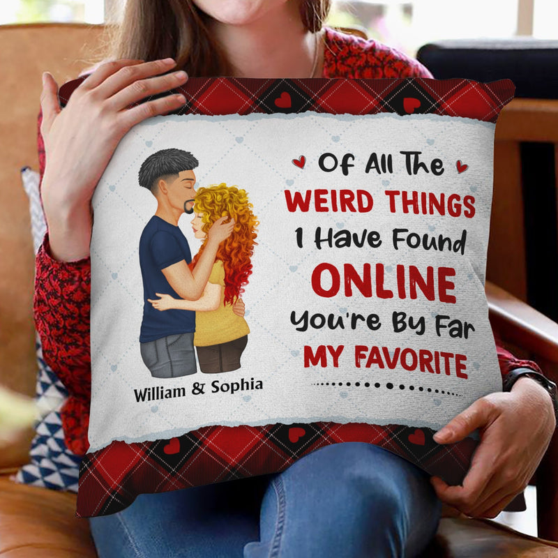Couple You Are My Favorite By Far - Gift For Couples - Personalized Pillow