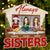 Always Sisters - Christmas Gift For Sisters - Personalized Custom Shaped Wooden Ornament