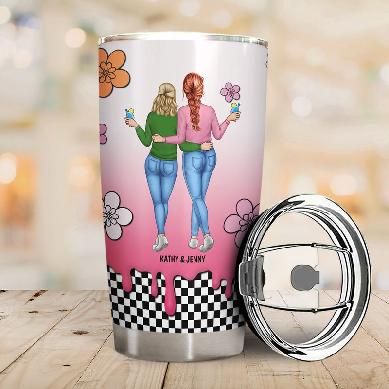 Feel Its Warmth - Gift For Besties - Personalized Tumbler