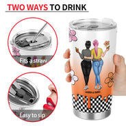 Feel Its Warmth - Gift For Besties - Personalized Tumbler