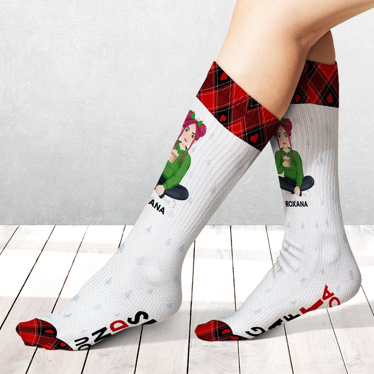 Christmas If You Can Read This Bring Me A Cup - Gift For Yourself - Personalized Socks