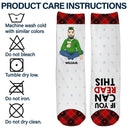 Christmas If You Can Read This Bring Me A Cup - Gift For Yourself - Personalized Socks
