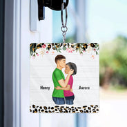 Couple, tu es de loin mon préféré - Cadeau pour couples - Porte-clés acrylique personnalisé