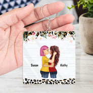 Couple, tu es de loin mon préféré - Cadeau pour couples - Porte-clés acrylique personnalisé