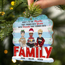 Turned Into Years - Christmas Gift For Besties - Personalized Custom Shaped Wooden Ornament