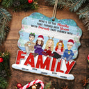 Turned Into Years - Christmas Gift For Besties - Personalized Custom Shaped Wooden Ornament