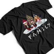 Dessin animé de Noël « Nous sommes une famille » - Cadeau pour la famille - Sweat-shirt personnalisé