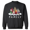 Christmas Cartoon We Are Family - Gift For Family - Personalized Sweatshirt