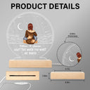 Light This When You Want - Gift For Couple - Personalized 3D Led Light Wooden Base