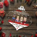 True Blessing To Me - Christmas Gift For Bestie - Personalized Custom Shaped Acrylic Ornament