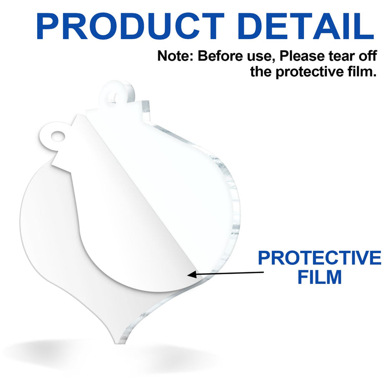 True Blessing To Me - Christmas Gift For Bestie - Personalized Custom Shaped Acrylic Ornament