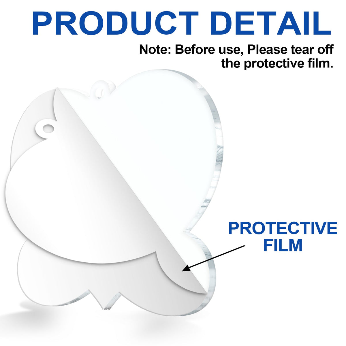 Custom Photo Always On My Mind - Memorial Gift - Personalized Custom Shaped Acrylic Ornament