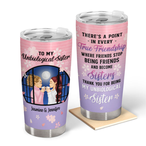 Personalized Mugs - There's a point in every true friendship where friends  stop being friends and become sisters