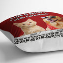 Custom Photo Life Is Better With Dogs - Gift For Pet Lovers - Personalized Pillow