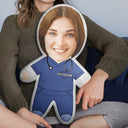 Custom Photo Face Cutout Nurse Pillow - Gift For Nurse - Personalized Custom Shaped Pillow