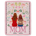 How Much We Love You - Gift For Mother - Personalized Fleece Blanket