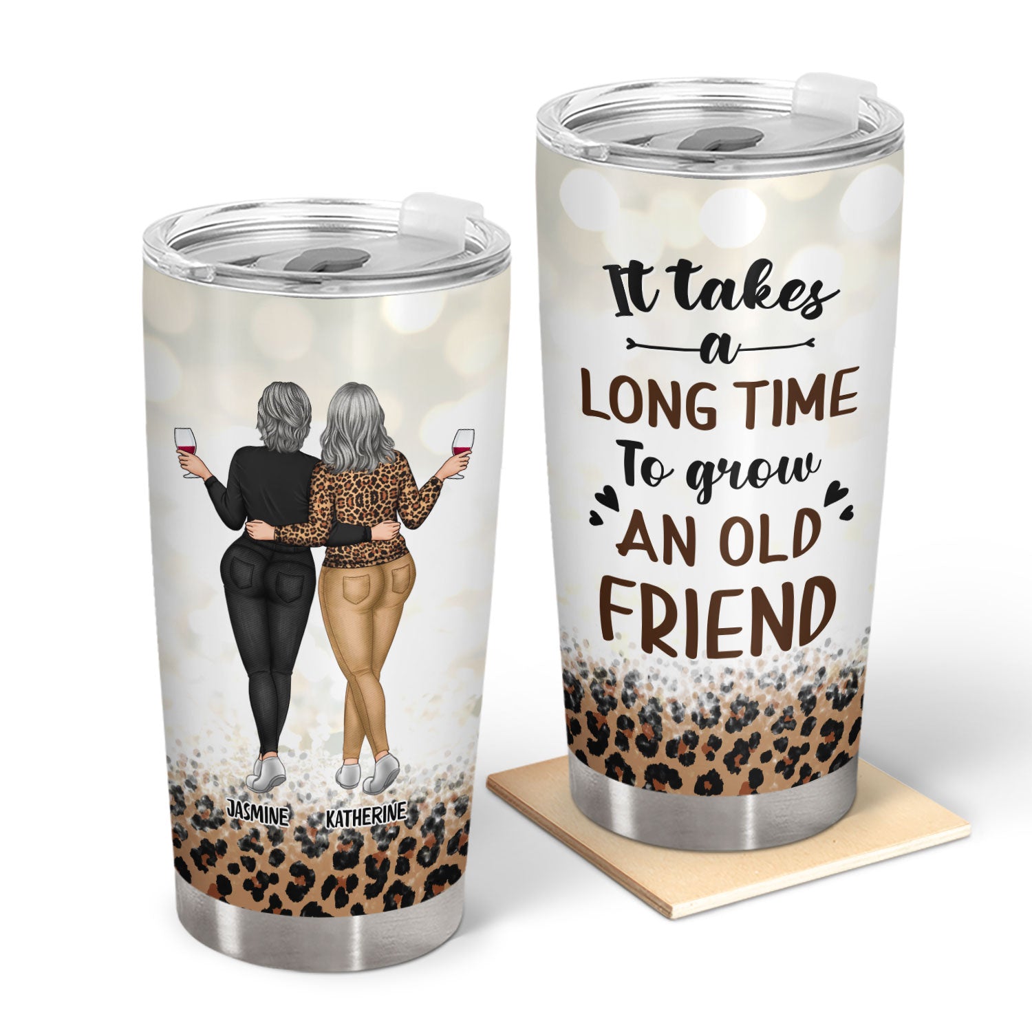 Bestie It Takes A Long Time - Gift For Besties - Personalized Tumbler