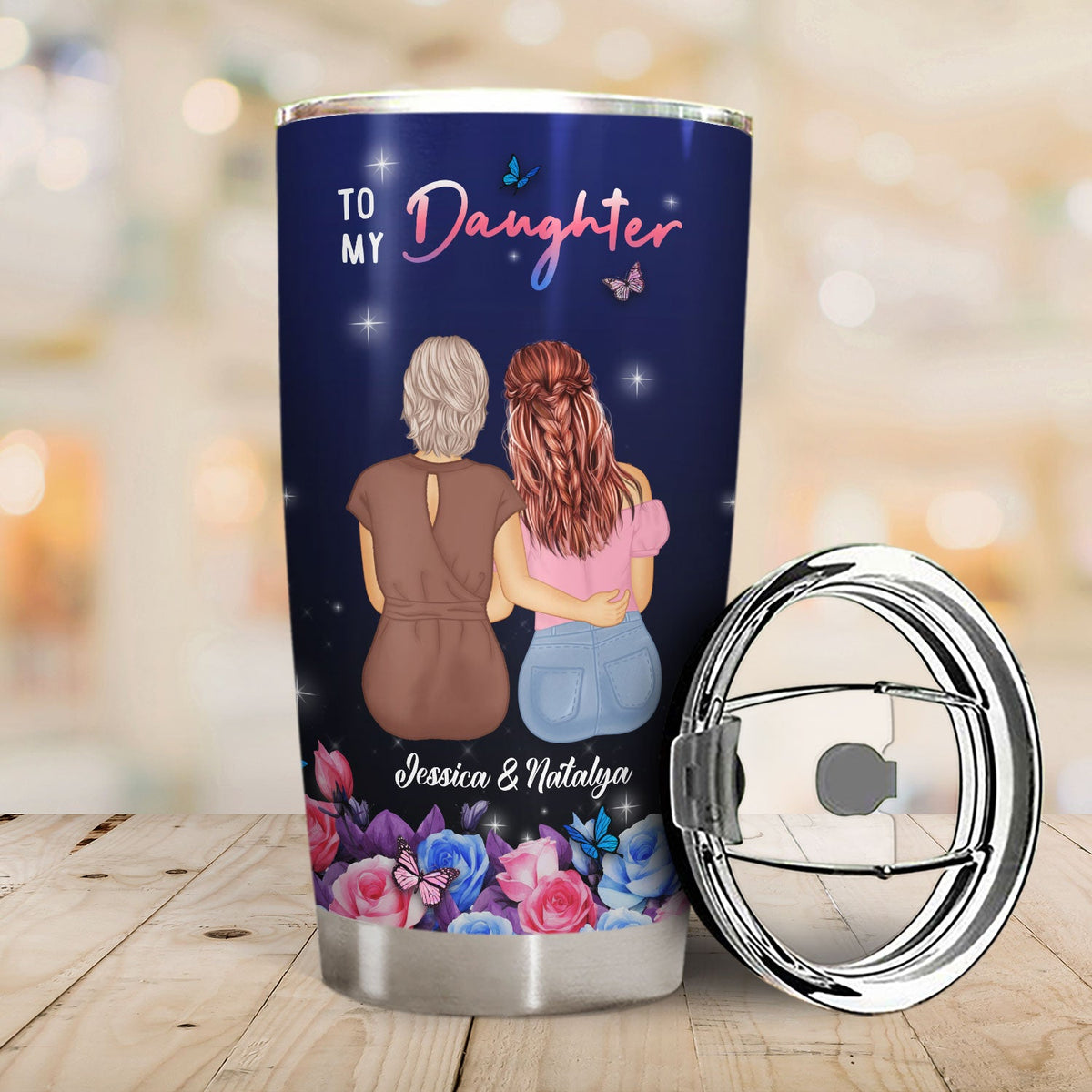 Plus courageux que vous ne le croyez - Cadeau pour fille - Gobelet personnalisé