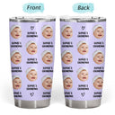 Custom Photo Best Nana Ever - Gift For Grandma - Personalized Tumbler