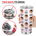 Custom Photo Best Nana Ever - Gift For Grandma - Personalized Tumbler