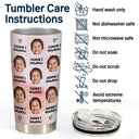 Custom Photo Best Nana Ever - Gift For Grandma - Personalized Tumbler