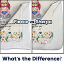 Chibi Remember How Much We Love You - Gift For Grandma - Personalized Fleece Blanket, Sherpa Blanket