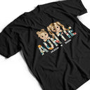 Floral Nana Title - Loving Gift For Mom, Mother, Mama, Grandma, Grandmother - Personalized T Shirt