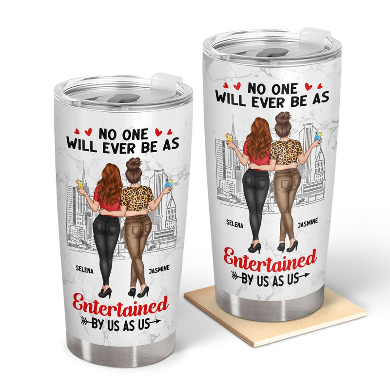 Meilleurs amis, personne ne sera jamais aussi diverti ! Cadeau pour les meilleurs amis ! Gobelet personnalisé