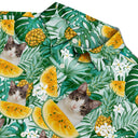 Custom Photo Family Pet Face - Gift For Yourself, Family, Hawaii Vibe - Personalized Hawaiian Shirt