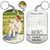 Custom Photo Calendar The Moment You Became - Gift For Mother, Father - Personalized Aluminum Keychain