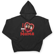 Custom Photo I Love My Mom - Gift For Mother - Personalized T Shirt