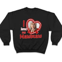 Custom Photo I Love My Mom - Gift For Mother - Personalized T Shirt