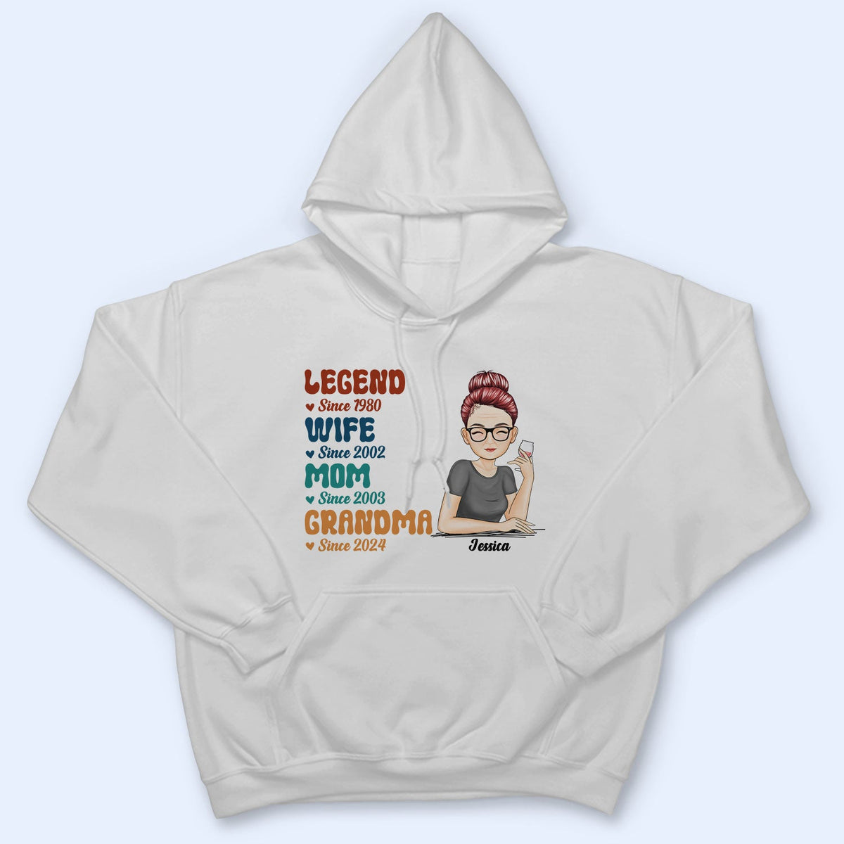 Legend Wife Mom - Gift For Mother - Personalized T Shirt