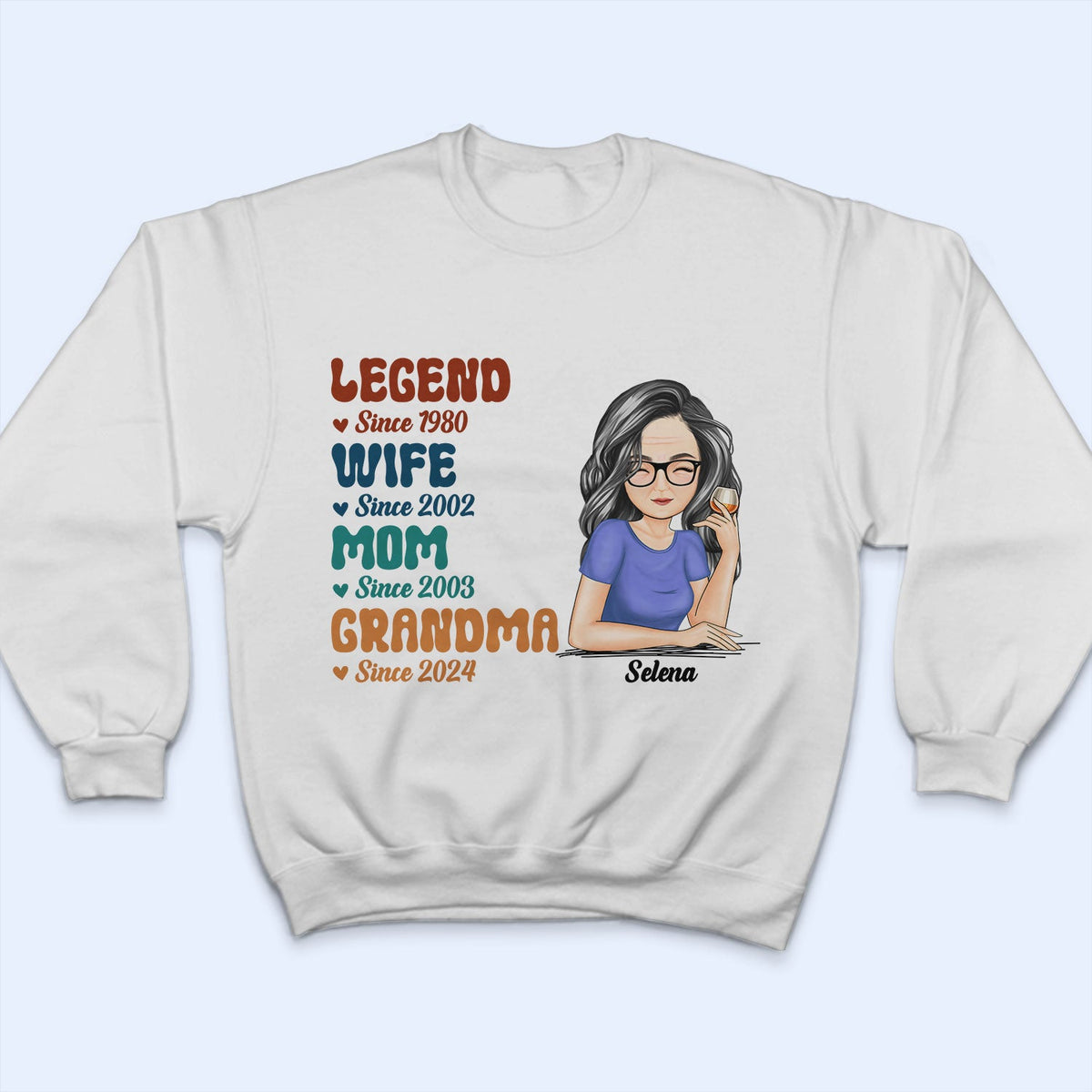 Legend Wife Mom - Gift For Mother - Personalized T Shirt