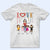 Love Grandma Mom - Gift For Mother, Grandma - Personalized T Shirt