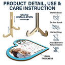 Custom Photo Calendar Most Magical Day - Gift For Mom - Personalized 2-Layered Wooden Plaque With Stand