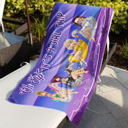 Serviette de plage personnalisée - Cadeau pour meilleure amie