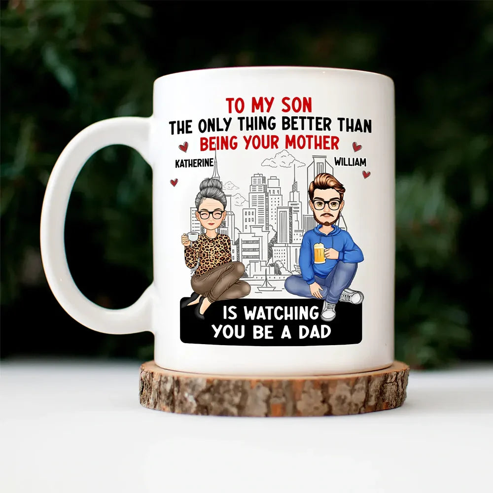 Cartoon Better Than Being Your Mother - Personalized Mug